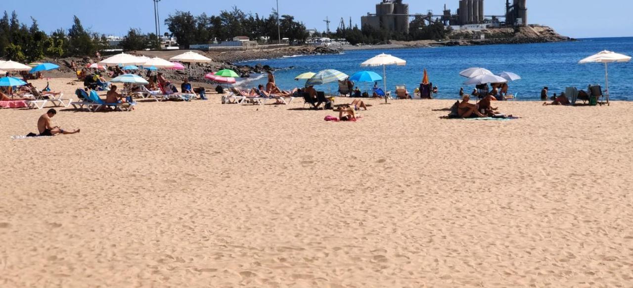 Arguineguin Beach, Penthouse Apartment And Jacuzzi Dış mekan fotoğraf