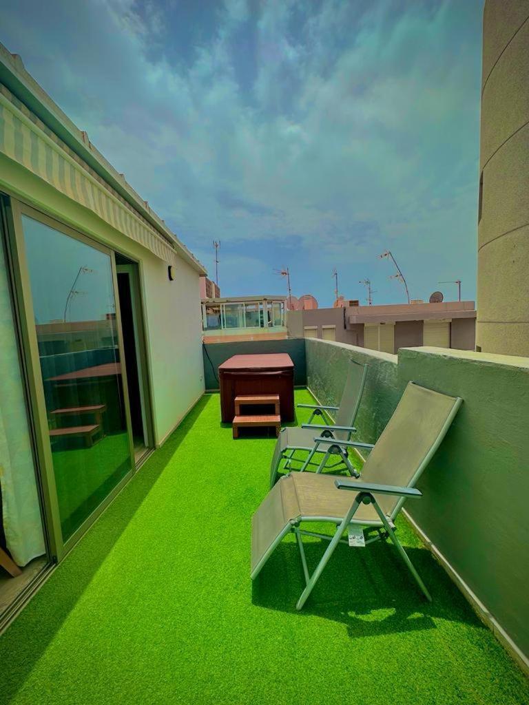 Arguineguin Beach, Penthouse Apartment And Jacuzzi Dış mekan fotoğraf